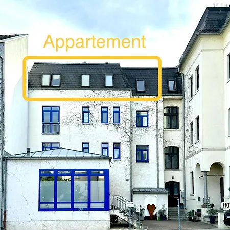 Apartmán Smiles Homes 52m2 Im Mauritius - Privatparkplatz Kostenfrei, Fruehstueck Buchbar, Direkt Im Zentrum Crimmitschau