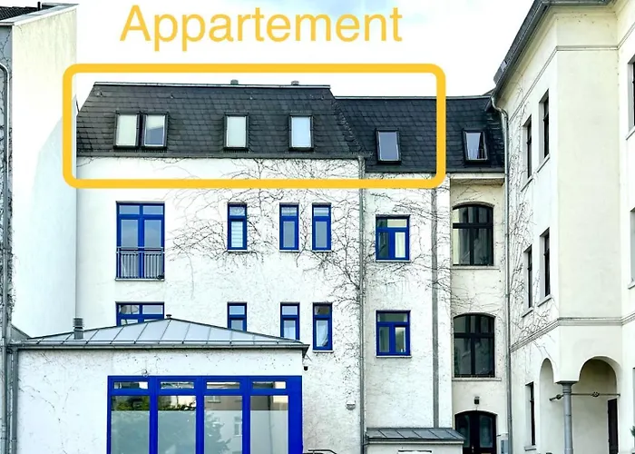 شقة Smiles Homes 52m2 Im Mauritius - Privatparkplatz Kostenfrei, Fruehstueck Buchbar, Direkt Im Zentrum Crimmitschau